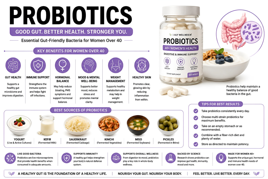 Best Supplements for Women Over 40 (2026 Evidence-Based Guide to Healthy Aging) image